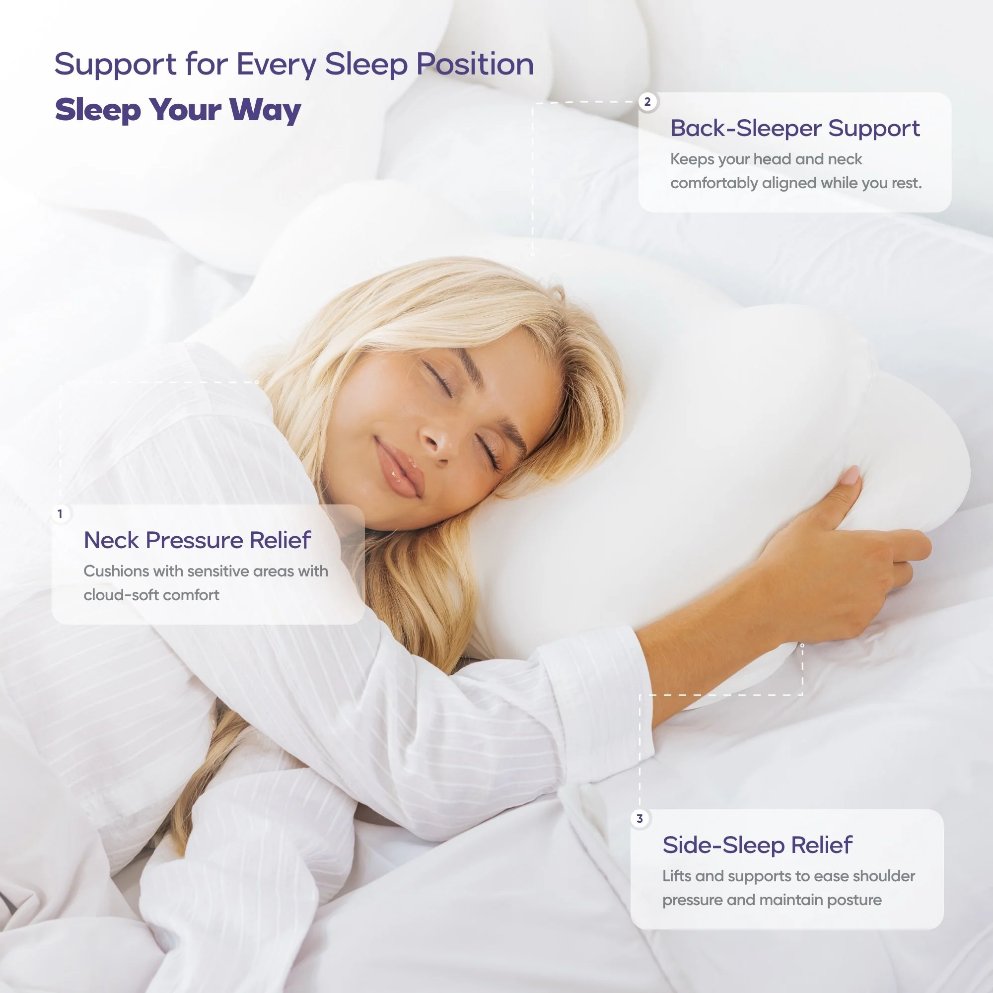 CloudAlign™ Pillow - Image 3