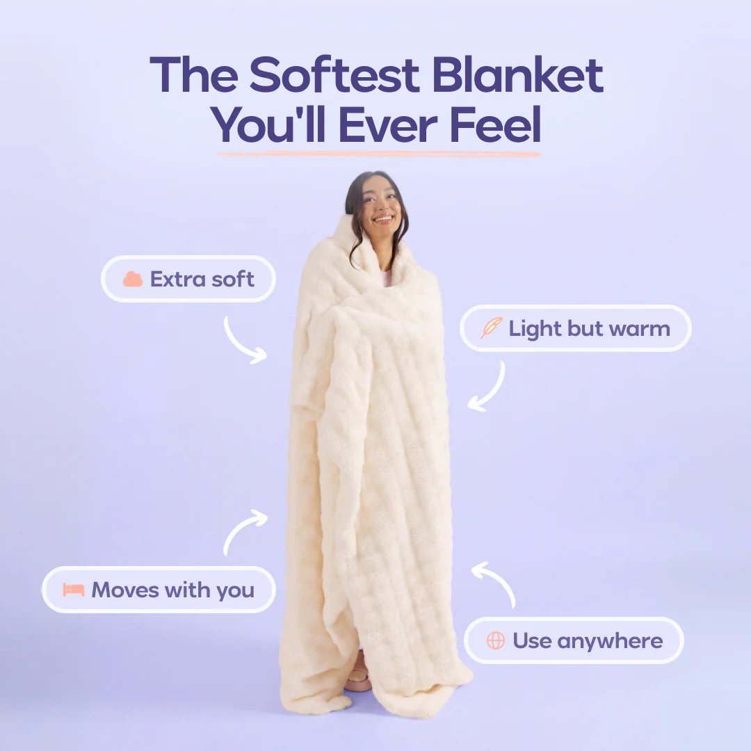 Cloud Throw Blanket - Image 2